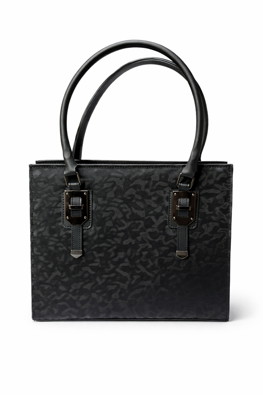 Elegant Black Tote Bag for Women – Premium Shoulder Handbag for Office & Daily Use | MeroozLuxe